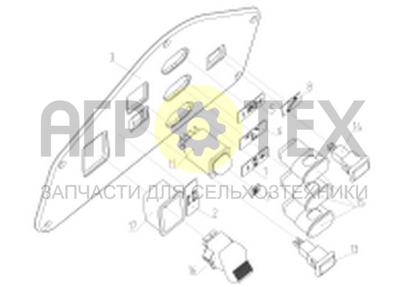 Панель (МРУ-1.21.070) (№15 на схеме)